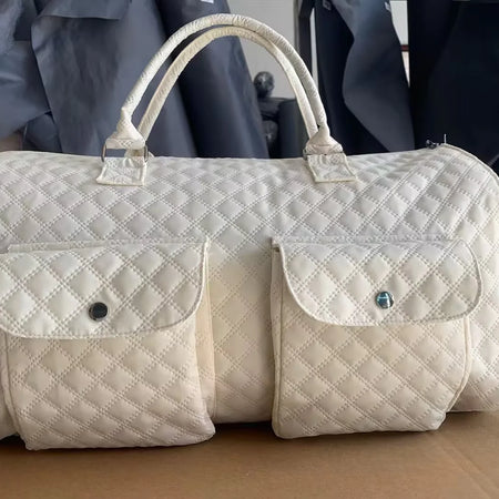 Luggage Bag with Shoe & Coat Storage