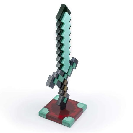 (Free Shipping)(Tariffs included in price) Diamond Pixel Sword Lamp Color Changing New Energy Efficiency Brightness for Bedroom Lamp Night Light