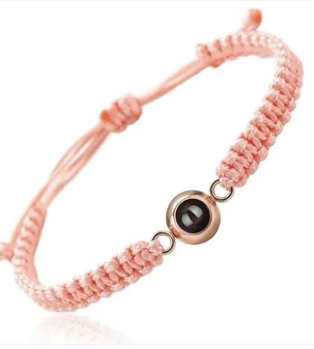 100 Languages 'I Love You' Woven Bracelet