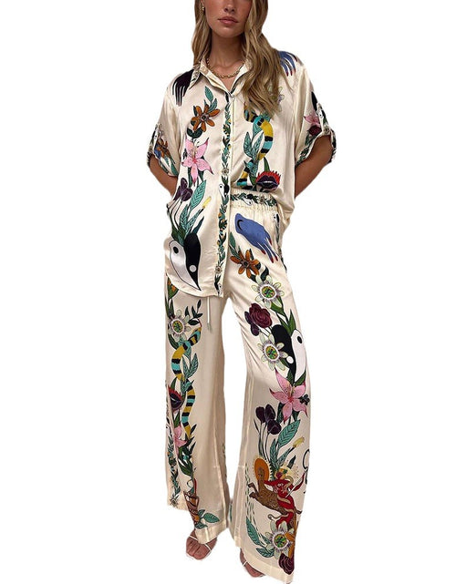 Load image into Gallery viewer, 2023 Autumn Casual Printed Two-Piece Women's Set
