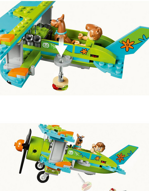 Load image into Gallery viewer, "Mystery Machine Puzzle Assembly Building Toy"
