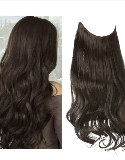 Load image into Gallery viewer, Long Curly Synthetic Wig – Heat-Resistant Fiber
