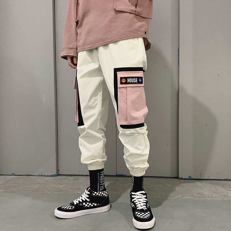 Men's Tapered Straight Leg Work Pants (9-Point Length)