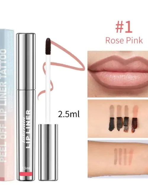 Load image into Gallery viewer, Matte Finish No Stain On Cup Hook Line Lip Liner
