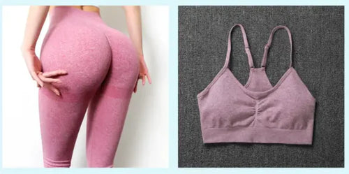 Load image into Gallery viewer, Peach Fit Yoga Pants
