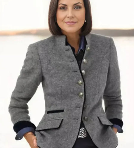 Chic Harmony Woolen Jacket