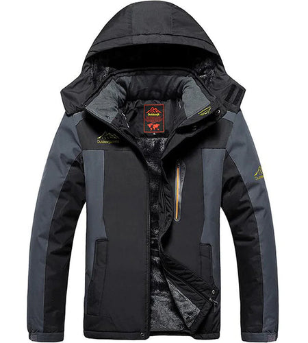 Men's Army Green Waterproof Winter Parka