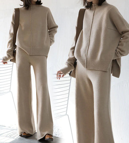 Two-Piece Loose Sweater