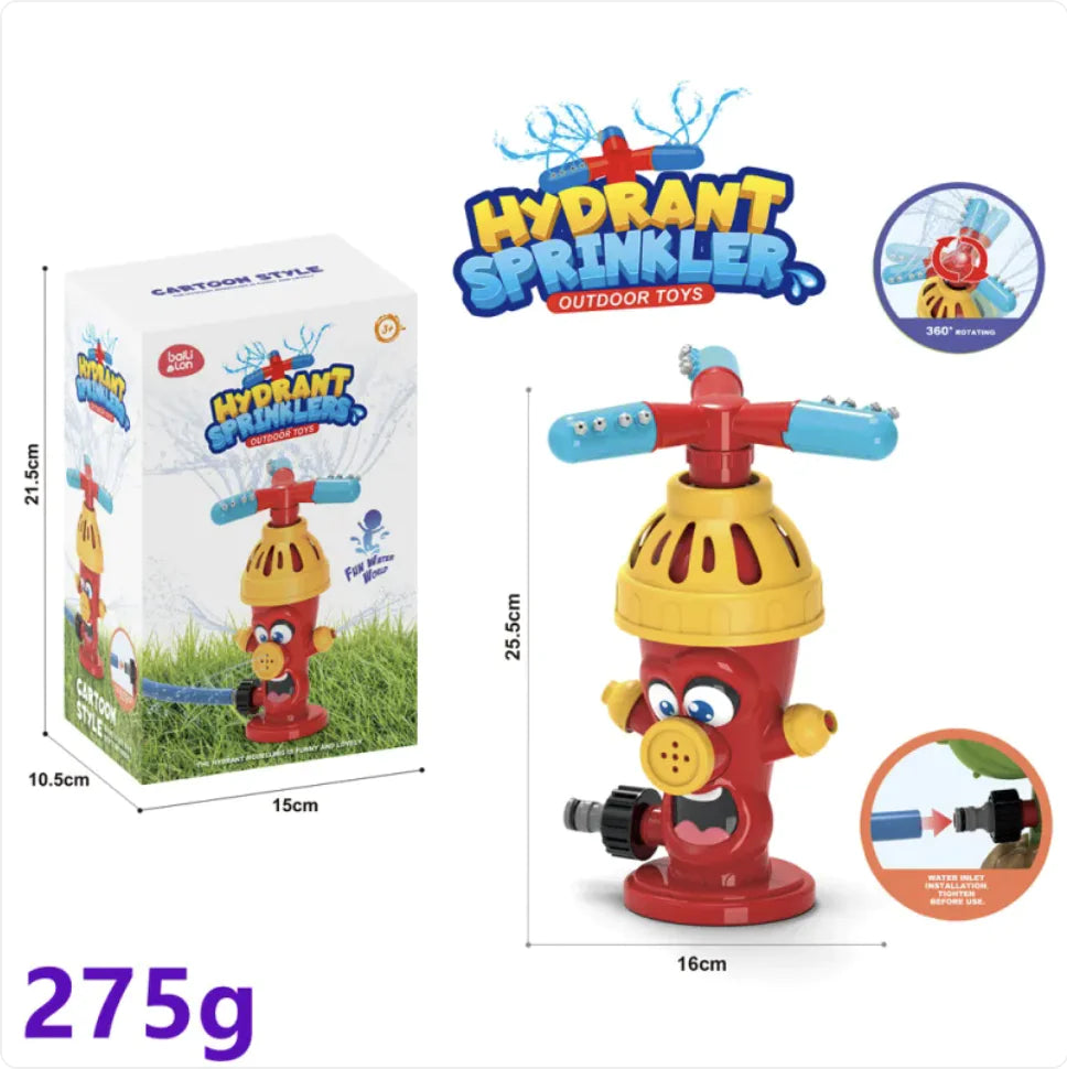 Cartoon Splash Sprinkler Toy for Kids - Outdoor Water Play