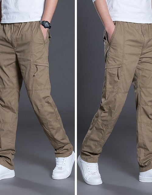 Load image into Gallery viewer, Plus Size Trousers for Men
