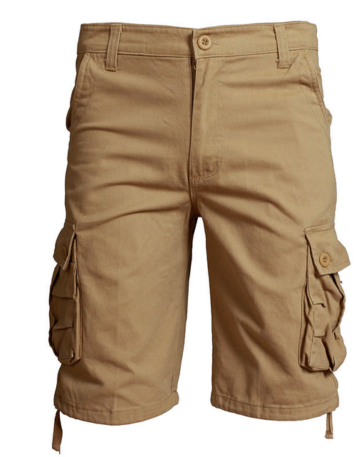 Load image into Gallery viewer, Men's Summer Loose Fit Five-Point Pants
