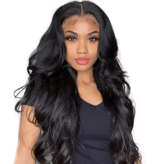 Women’s Long Curly Lace Front Synthetic Fiber Wig, 18-28 Inches