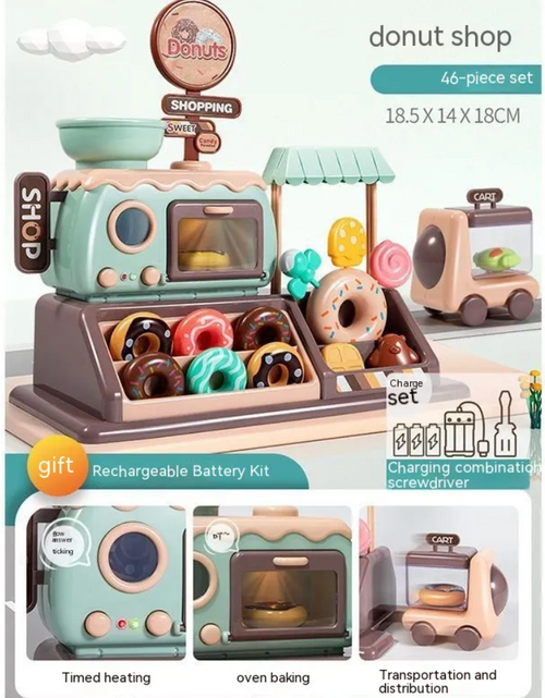 Load image into Gallery viewer, Kids’ Vending Machine &amp; Cash Register Play Set
