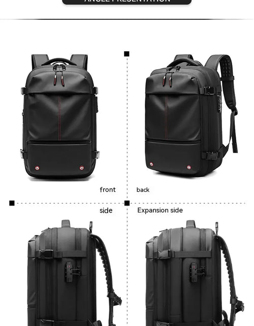 Load image into Gallery viewer, Multifunction Computer Bag Vacuum Compression Travel Backpack
