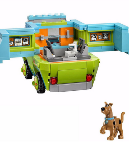 "Mystery Machine Puzzle Assembly Building Toy"