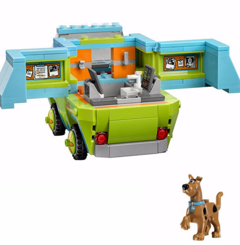 Load image into Gallery viewer, "Mystery Machine Puzzle Assembly Building Toy"
