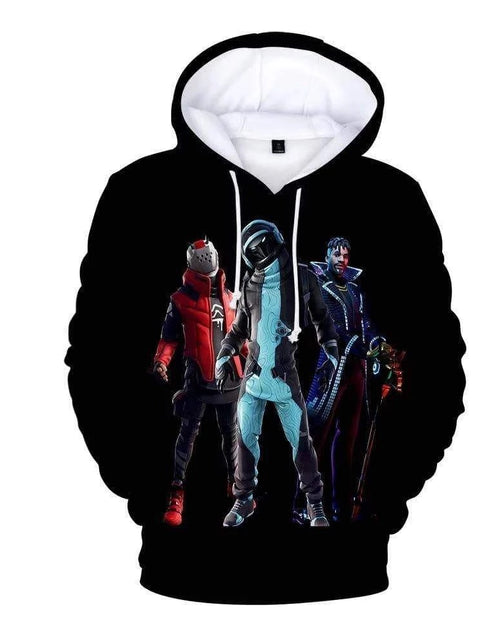 Load image into Gallery viewer, Fortnite 3D Digital Print Loose Hoodie Sweatshirt
