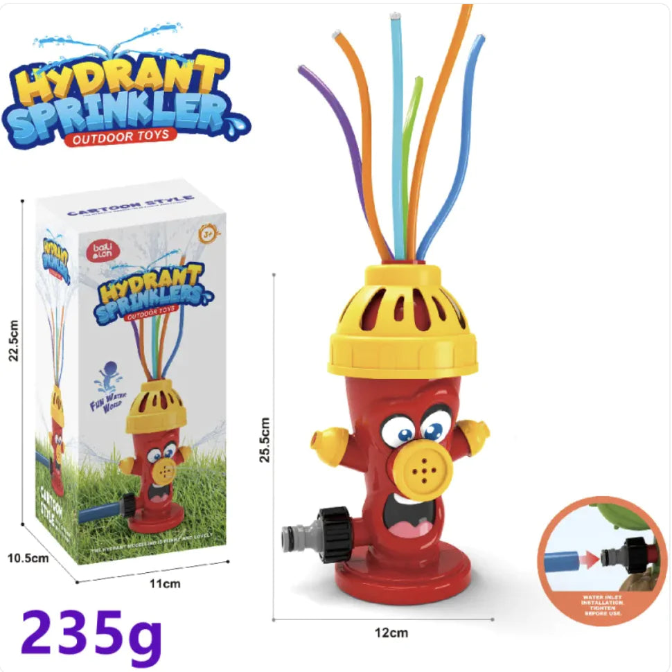 Cartoon Splash Sprinkler Toy for Kids - Outdoor Water Play