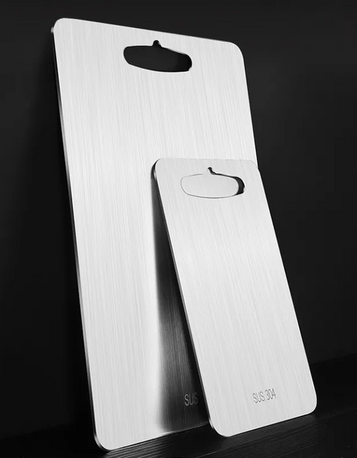 Load image into Gallery viewer, Stainless Steel Cutting Board
