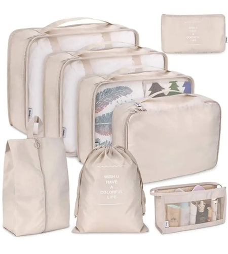 8 Pieces Large Capacity Luggage Storage Bags