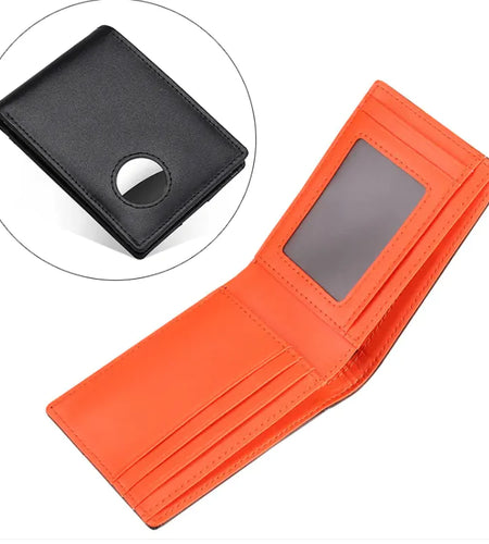Men's Leather Tracker Wallet