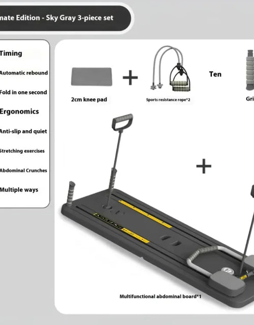 Load image into Gallery viewer, Household Abdominal Wheel Fitness Board
