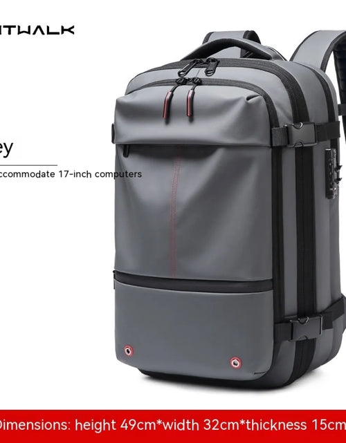 Load image into Gallery viewer, Multifunction Computer Bag Vacuum Compression Travel Backpack
