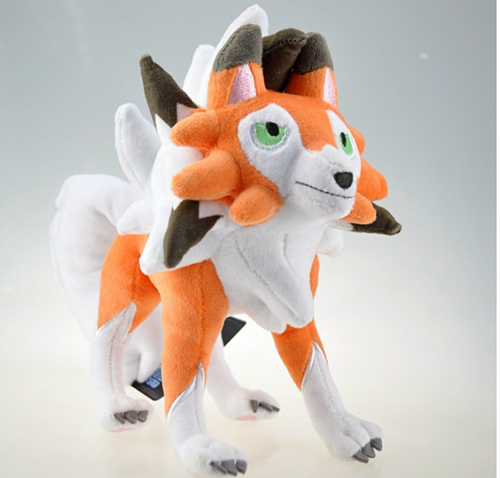 Load image into Gallery viewer, Pokémon Plush Toy - Standing Lycanroc (Dusk Form)
