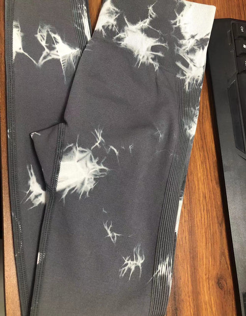 Load image into Gallery viewer, Women's High Waist Tie-dye Fitness Running Pants
