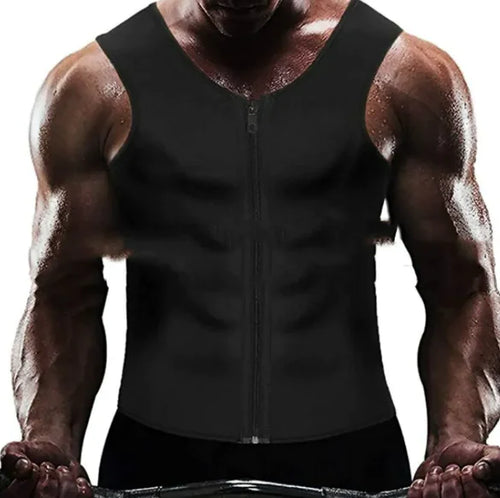 Load image into Gallery viewer, Men’s Body Shaper Waist Trainer Tank Top
