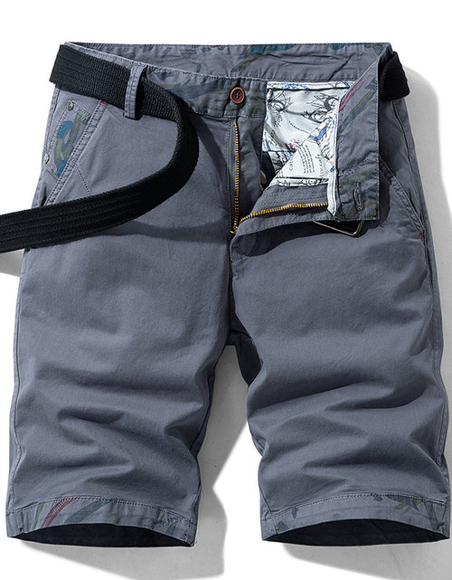 Load image into Gallery viewer, Men's Casual Loose Fit Five-Point Shorts Overalls

