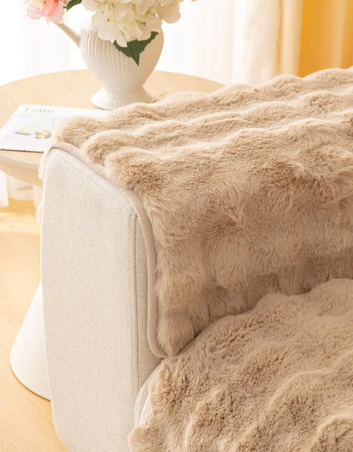 Load image into Gallery viewer, Super Soft Shaggy Non-Slip Plush Sofa Cover
