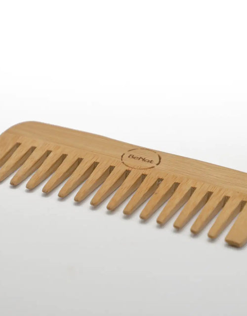 Load image into Gallery viewer, All-Natural Bamboo Hair Comb
