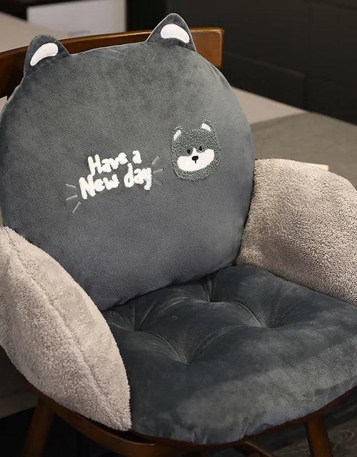 Load image into Gallery viewer, One-piece Chair Cushion: Office/Home Seat Support &amp; Backrest
