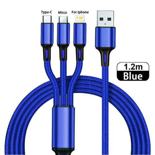 Load image into Gallery viewer, 3 in 1 Type C USB Cable
