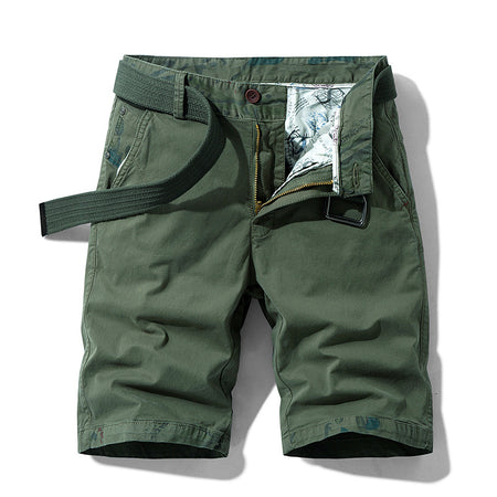 Men's Casual Loose Fit Five-Point Shorts Overalls