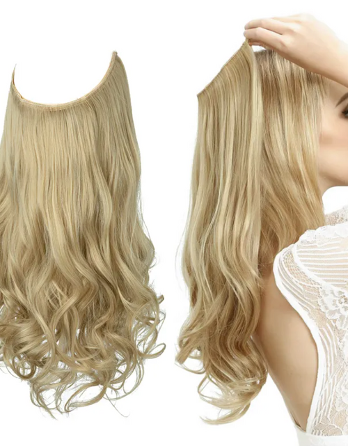 Load image into Gallery viewer, Long Curly Synthetic Wig – Heat-Resistant Fiber
