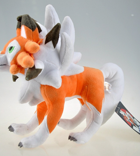 Pokémon Plush Toy - Standing Lycanroc (Dusk Form)
