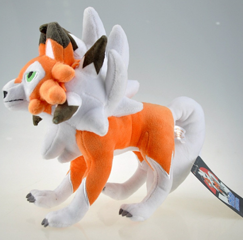 Load image into Gallery viewer, Pokémon Plush Toy - Standing Lycanroc (Dusk Form)
