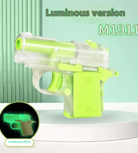 GravityShot 3D Printed Rubber Band Gun for Kids