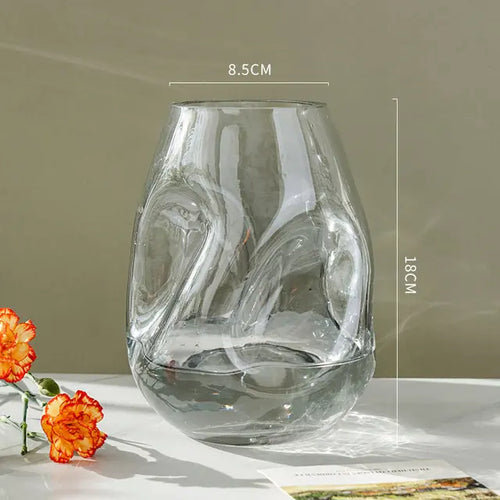 Load image into Gallery viewer, Modern Minimalist Stained Glass Vase
