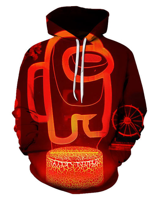 Load image into Gallery viewer, "New Fashion Among Us Hoodie with 3D Digital Print"
