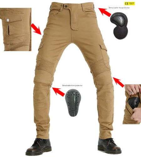 RiderX Moto Stretch Cargo Pants