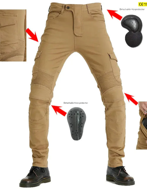 Load image into Gallery viewer, RiderX Moto Stretch Cargo Pants
