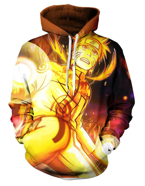 Load image into Gallery viewer, Naruto Printed Pocket Hoodie Sweatshirt (New Style)
