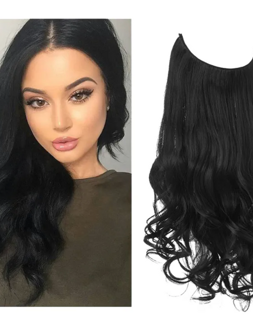 Load image into Gallery viewer, Long Curly Synthetic Wig – Heat-Resistant Fiber

