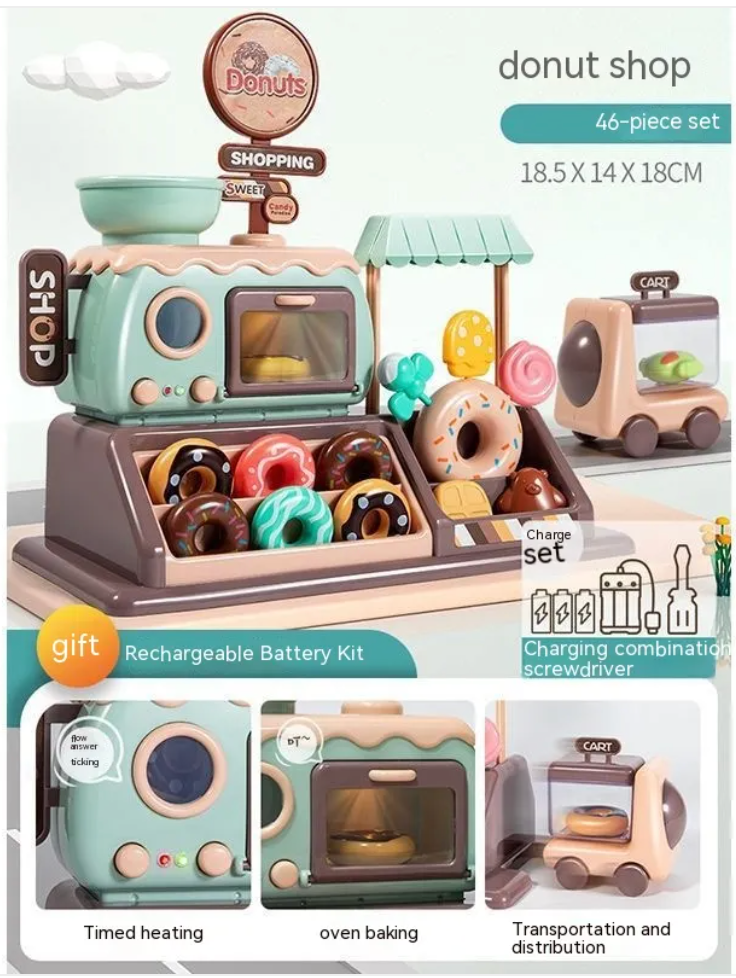 Kids’ Vending Machine & Cash Register Play Set