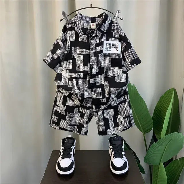 Trendy  Boys Two-piece Set