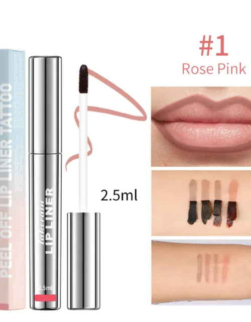 Load image into Gallery viewer, Matte Finish No Stain Cup Hook Line Lipstick
