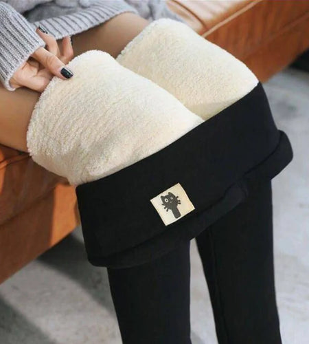 Winter Women Leggings Velvet Warm Pants